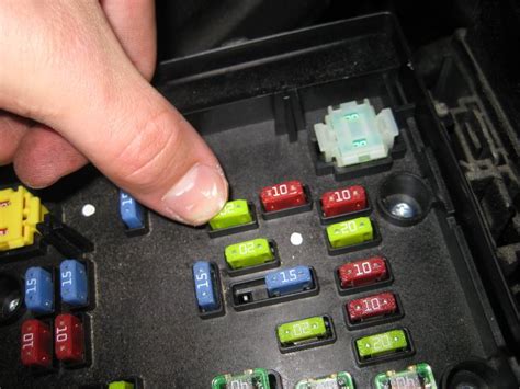 The <b>fuse</b> box is located in the integrated power module on the right side of the engine. . 2012 dodge avenger no fuse message